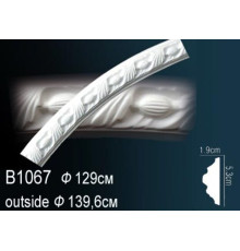 Молдинг на арку полиуретановый Perfect B1067
