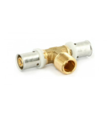 Тройник пресс-НР Uni-Fitt 16х1/2х16 507880