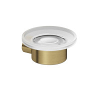 Мыльница Kludi Vela R 110x111x49 мм золото брашированное 58985N0