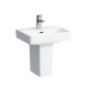 Полупьедестал Laufen Pro S 33.5х23.5х16.2 см для мини-раковины белый 8.1996.4.000.000.1