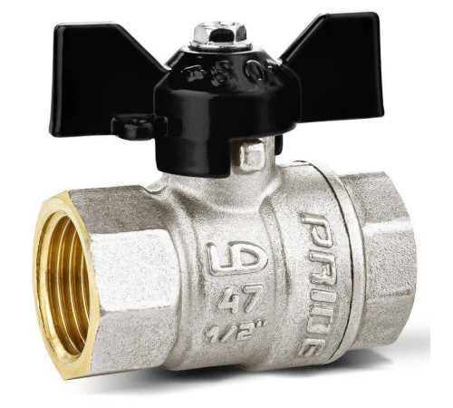 Кран шаровой LD Pride 47.300.32 полнопроходной 1 1/4 ВР/ВР бабочка 47.300.32