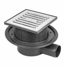 Трап с мульти-сифоном BETTOSERB Superior Quadro 15х15 см горизонтальный выпуск 14702509