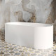 Ванна отдельностоящая Salini Perla 170х80 см S-Sense белый глянцевый 1049101G