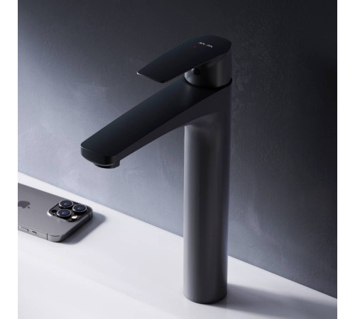 Смеситель для раковины AM.PM Gem матовый черный F90A92022