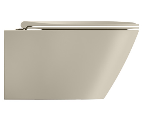 Унитаз подвесной безободковый GSI Modo+ Swirlflush 540x370 мм Creta Matte 8415FR408