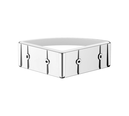 Полочка для душа угловая Keuco Elegance подвесная белый/хром 11657010000