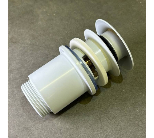 Донный клапан Arrowhead 1 1/4 80 мм с переливом белый 740006