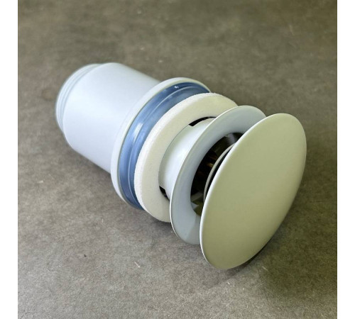 Донный клапан Arrowhead 1 1/4 80 мм с переливом белый 740006