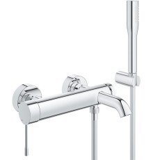Смеситель для ванны GROHE Essence с душевым гарнитуром хром 33628001