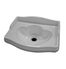 Раковина Kerasan Retro 41х32 см без отверстий белая 103301