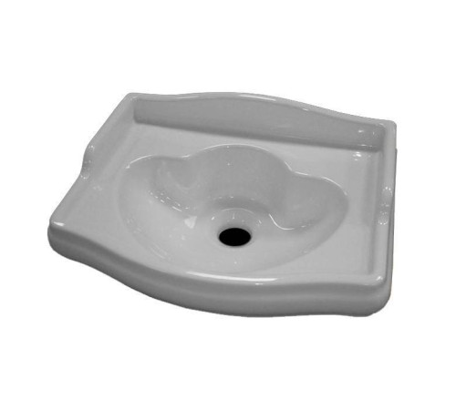 Раковина Kerasan Retro 41х32 см без отверстий белая 103301