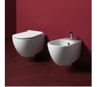 Биде подвесное Simas Vignoni 56х36.5 см 1 отверстие белое VI19 bi