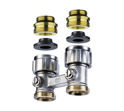 Узел нижнего подключения Oventrop Multiflex прямой 1/2 HP x 3/4 НГ 1015883