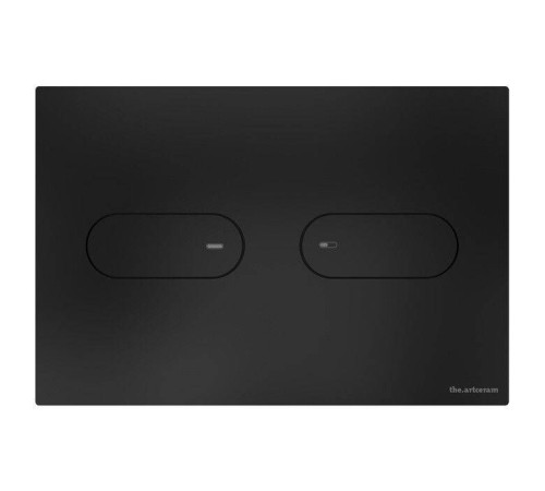 Клавиша смыва Artceram Inox 711 245х165 мм черный матовый 711000BM