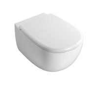 Унитаз подвесной Globo Daily Rimless 53х35 см безободковый белый DNS02BI