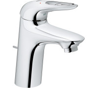 Смеситель для раковины GROHE Eurostyle с донным клапаном хром 33558003