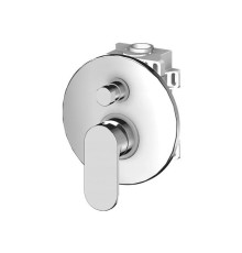 Смеситель для душа Gattoni H2Omix7000 встраиваемый на 2 выхода с GBOX хром 7003470C0.CH