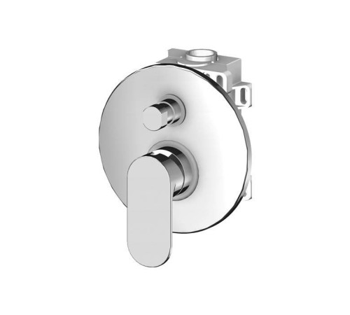 Смеситель для душа Gattoni H2Omix7000 встраиваемый на 2 выхода с GBOX хром 7003470C0.CH