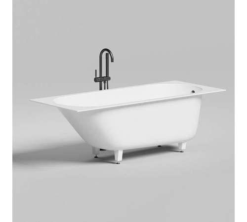 Ванна встраиваемая Salini Ornella 170х70х60 см S-Sense белый глянцевый 102313G