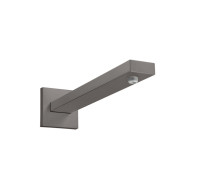 Держатель верхнего душа Hansgrohe Square 389 мм шлифованный черный хром 27694340