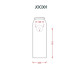 Пьедестал для раковины Artceram Jolie 50 см черный матовый JOC001 17 00