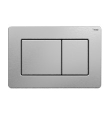 Панель смыва REHAU NOVA QUAD STEEL матовая нержавеющая сталь 19102701001