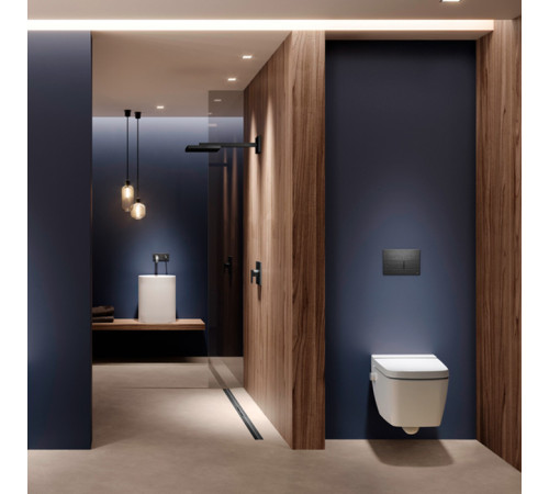 Унитаз-биде подвесной TECE TECEone 54х35 см безободковый смыв Tornado с сиденьем 9700216