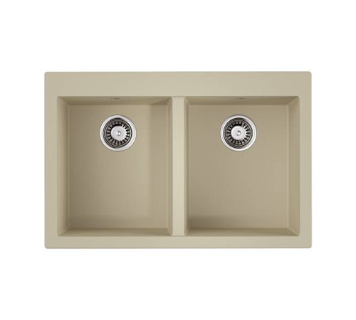 Кухонная мойка Omoikiri Bosen 80-2-BE Tetogranit 80x53 см ваниль 4993837