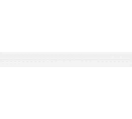 Бордюр Cersanit Tiffany белый 5х44 см TV1J051