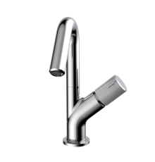 Смеситель для раковины BOSSINI PLY 210 мм с донным клапаном хром Z00901.030