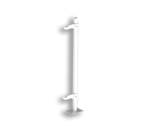 Кронштейн напольный STOUT для алюминиевых и биметаллических радиаторов 500 мм 1925038