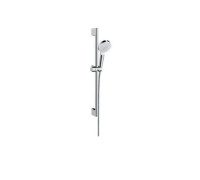 Душевой гарнитур Hansgrohe Crometta 100 1jet 90 см белый/хром 26533400