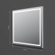 Зеркало настенное AM.PM Gem с LED-подсветкой по периметру 80 см M91AMOX0801WG