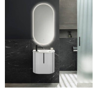 Комплект мебели с раковиной Burgbad Lavo 2.0 53х35 см левый белый глянец SGCG053LG0227F5048C0037