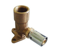 Угольник пресс настенный REHAU RAUTITAN RX 90° 16-Rp 1/2 длинный 1517043