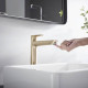 Смеситель для раковины Hansgrohe Talis E 240 без донного клапана шлифованная бронза 71717140