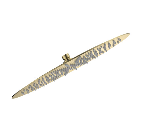 Верхний душ AQUAme Ø 400 мм нерж. сталь золото шлифованное AQM8606BG