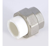 Муфта разборная Pro Aqua полипропиленовая ВР 20 мм x 3/4 PA20010