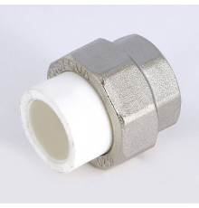 Муфта разборная Pro Aqua полипропиленовая ВР 20 мм x 3/4 PA20010