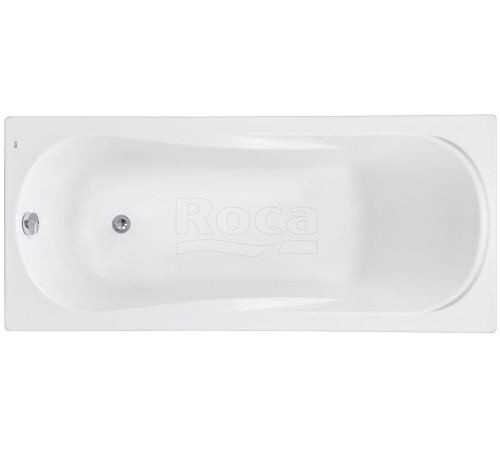 Ванна акриловая Roca Uno 1600х750 мм 240 л прямоугольная ZRU9302869