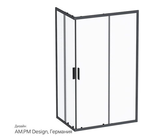 Душевое ограждение AM.PM Gem 120x80 см без поддона W93G-404-120280-BT