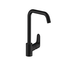 Смеситель для кухни Hansgrohe Focus 260 черный матовый 31820670