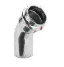 Отвод Viega Prestabo 45° 15 мм пресс 558338