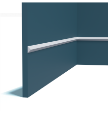 Молдинг Perfect Plus P199 из ударопрочного полимера 30х15х2000 мм P199