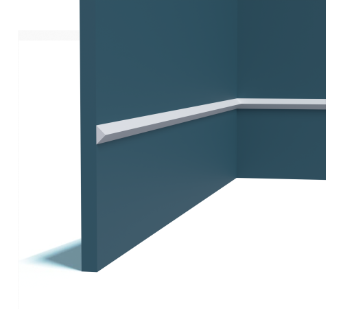 Молдинг Perfect Plus P199 из ударопрочного полимера 30х15х2000 мм P199