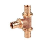 Тройник редукционный REHAU RAUTITAN RX+ бронза 25-16-25 13777311001