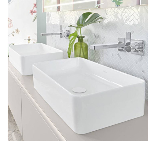 Раковина накладная Villeroy & Boch Collaro 560х360 мм без перелива 4A205601