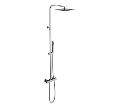 Душевая стойка Kerama Marazzi Futura с термостатом и верхним душем 25 см хром 61158KM.21.018