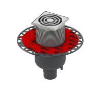Трап вертикальный TECEdrainpoint S с фланцем Seal System 3601300