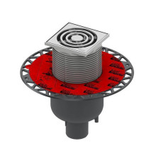 Трап вертикальный TECEdrainpoint S с фланцем Seal System 3601300